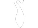 () PhXRbg fB[X t@[ NX^ V[g y_g lbNX Kendra Scott women Kendra Scott Fern Crystal Short Pendant Necklace Silver White Crystal