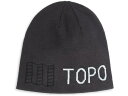 (取寄) トポデザイン スリム フィッティド ビーニー Topo Designs Topo Designs Slim Fitted Beanie Black/Charcoal