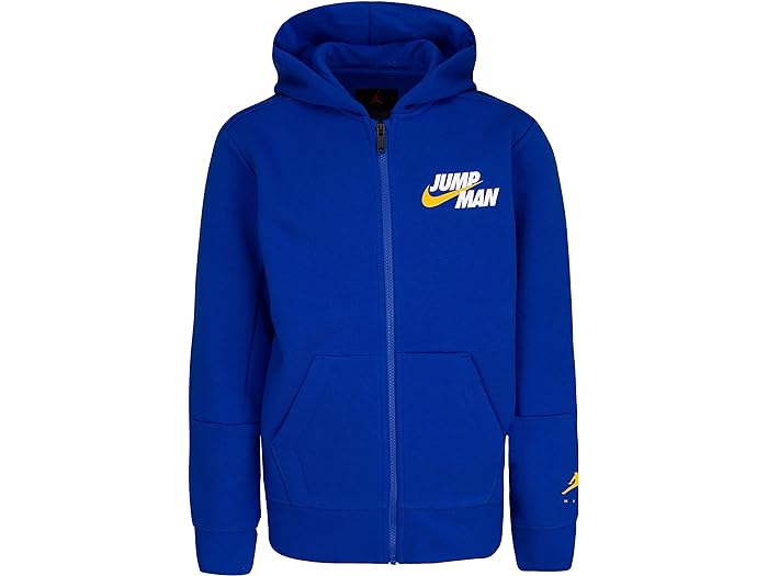 () 硼󥭥å ܡ ץޥ Х ʥ ե å (ȥ å/ӥå å) Jordan Kids boys Jordan Kids Jumpman By Nike Full Zip (Little Kids/Big Kids) Racer Blue