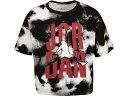 () W[_LbY K[Y W[_ ^C_C GA[ TVc Jordan Kids girls Jordan Kids Jordan Tie-Dye Air Tee (Little Kids/Big Kids) Black/Tie-Dye