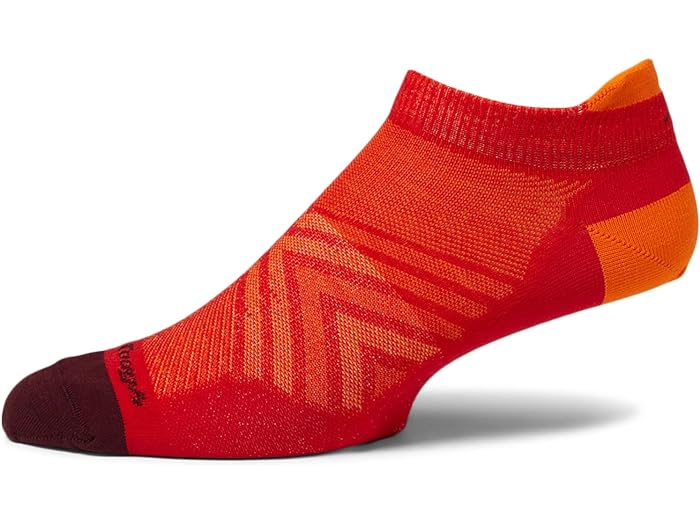 (取寄) ダーンタフバーモント メンズ ラン ノー ショー タブ ウルトラ-ライトウエイト Darn Tough Vermont men Run No Show Tab Ultra-Lightweight Race Red