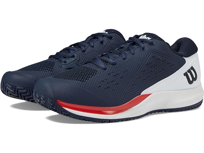 (取寄) ウィルソン メンズ ラッシュ プロ エース Wilson men Rush Pro Ace Navy Blazer/White/Wilson Red