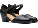 クラークス (取寄) クラークス レディース エミリー 2 Clarks women Clarks Emily 2 Ketra Black Leather