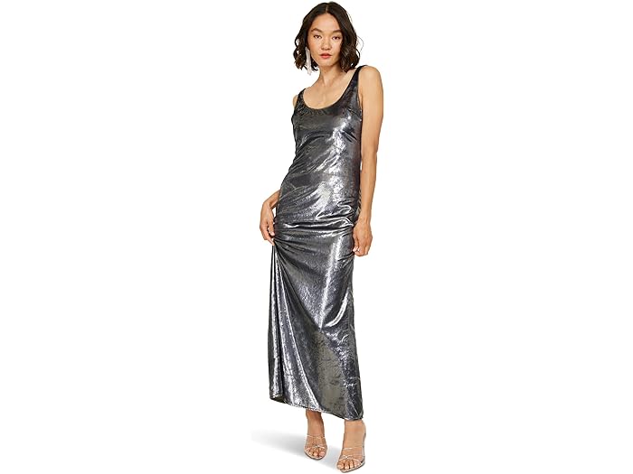 () CAhhbg fB[X r[~O }LV hX line and dot women line and dot Beaming Maxi Dress Silver