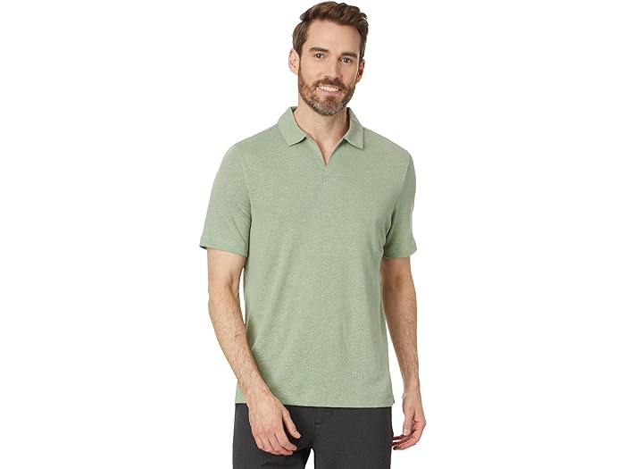() 󥹥ȥ&ޡե  ͥ V-ͥå ݥ Johnston & Murphy men Linen V-Neck ...
