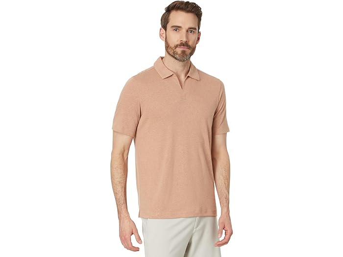 () 󥹥ȥ&ޡե  ͥ V-ͥå ݥ Johnston & Murphy men Linen V-Neck ...