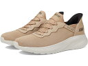 (取寄) スケッチャーズ スニーカー メンズ ボブス スクアッド カオス - デイリー ハイプ ハンズフリー スリップインズ BOBS from SKECHERS men Bobs Squad Chaos - Daily Hype Hands Free Slip-Ins Tan