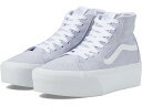 () oY fB[X Sk8-nC e[p[h X^bNtH[ Vans women Vans Sk8-Hi Tapered Stackform Essential Halogen Blue