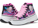 () q[[Y K[Y Fbc `[ (g Lbh/rbO LbY/A_g) Heelys girls Heelys Veloz Chi (Little Kid/Big Kid/Adult) Black/Pink