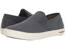 (取寄) シービーズ メンズ バハ スリップ オン クラシック SeaVees men SeaVees Baja Slip On Classic Slate Navy Vintage Wash Linen