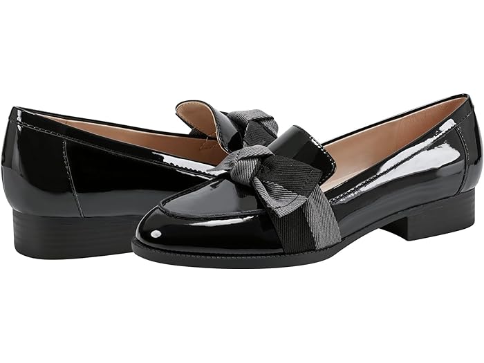 () Хɥ꡼ ǥ ǥ Bandolino women Lindio Black Patent/Grey