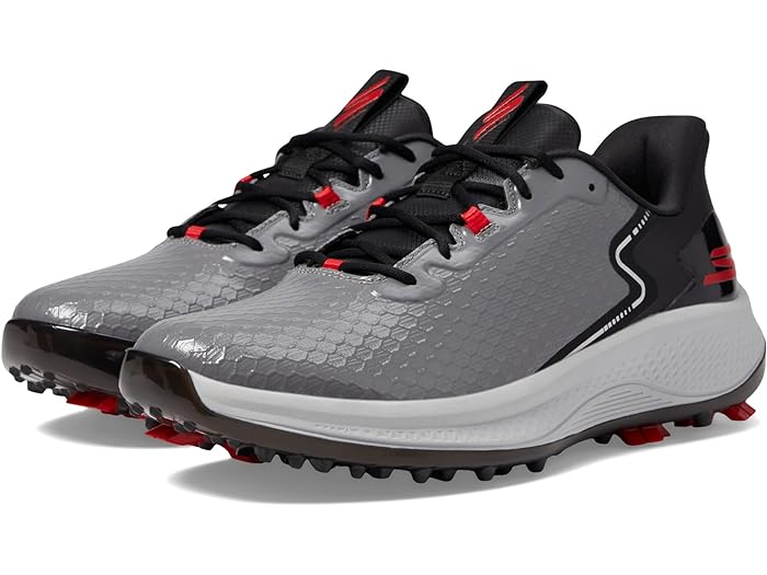 (取寄) スケッチャーズ スニーカーゴルフシューズメンズ ゴーゴルフシューズブレード GF Skechers GO GOLF men Skechers GO GOLF Go Golf Blade GF Charcoal/Red その1