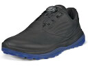 (取寄) エコーゴルフシューズメンズ ボア ハイブリット ウォータープルーフ ECCO Golf men ECCO Golf LT1 BOA Hybrid Waterproof Black