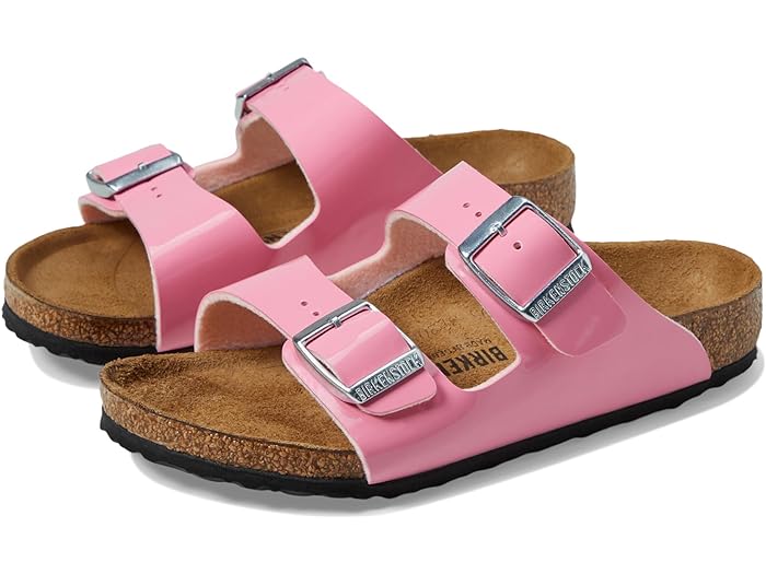 (取寄) ビルケンシュトック キッズ ガールズ アリゾナ パテント (トドラー/リトル キッド/ビッグ キッド) Birkenstock Kids girls Birkenstock Kids Arizona Patent (Toddler/Little Kid/Big Kid) Candy Pink