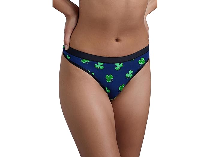 (取寄) レディース トング MeUndies women MeUndies Thong Shamrock On