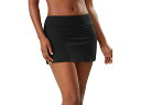 (取寄) トミーバハマ レディース パール プル-オン スカート W/ ショーツ カバー-アップ Tommy Bahama women Pearl Pull-On Skirt w/ Shorts Cover-Up Black