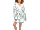 (取寄) ハニーデュー インティメイト レディース レイヤー アップ フラフィー シェルパ ローブ Honeydew Intimates women Honeydew Intimates Layer Up Fluffy Sherpa Robe Peppermint Plaid