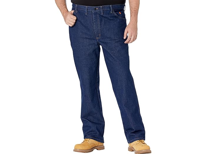 (取寄) ラングラー メンズ ビッグ アンド トール フレイム レジスタント プレミアム パフォーマンス スリム フィット ジーンズ Wrangler men Wrangler Big Tall Flame Resistant Premium Performance Slim Fit Jeans Dark Denim