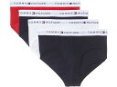 (取寄) トミーヒルフィガー メンズ コットン クラシック 4-パック ブリーフ Tommy Hilfiger men Tommy Hilfiger Cotton Classic 4-Pack Brief Primary Red/Desert Sky/White/Desert Sky