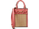 () ANC fB[X ~j N/S Xg[ NX{fB Anne Klein women Anne Klein Anne Klein Mini N/S Straw Crossbody Ocean Coral/Straw