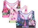 () PSD fB[X X|[c u PSD women PSD Sports Bra Multi/Wild Trip Sports Bra 3-Pack