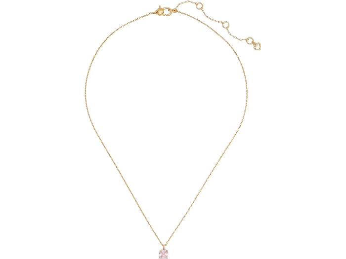 () PCgXy[h fB[X XNGA y_g Kate Spade New York women Kate Spade New York Square Pendant Pink