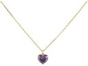 (取寄) ケイトスペード レディース マイ ラブ ペンダント ネックレス Kate Spade New York women Kate Spade New York My Love Pendant Necklace Amethyst - February