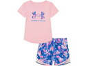 () A_[A[}[ LbY K[Y vebh E[u V[g Zbg (g Lbh) Under Armour Kids girls Under Armour Kids Printed Woven Short Set (Little Kid) Pink