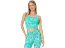 () [ sbc@[ fB[X xg[ OC X|[c u Lilly Pulitzer women Lilly Pulitzer Bentlee Longline Sports Bra Botanical Green Safari Sangria