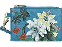 () AkVJ fB[X J[h z_[ EBY Xbg - Anuschka women Anuschka Card Holder with Wristlet - 1180 Royal Garden