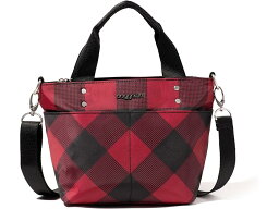 (取寄) バッガリーニ レディース ミニ キャリーオール トート Baggallini women Baggallini Mini Carryall Tote Red Buffalo Plaid