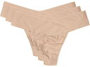 (取寄) ハンキー パンキー レディース ブレスソフト ナチュラル ライズ 3-パック Hanky Panky women BreatheSoft Natura...
