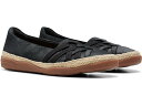 (取寄) クラークス シューズ レディース エレーナ ペタル スエード Clarks women Elaina Petal Black Suede