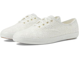 (取寄) ケッズ レディース チャンピオン キャンバス レース アップ Keds women Keds Champion Canvas Lace Up Crochet Cream