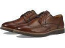 (取寄) フローシャイム メンズ ヴィーブ ウイング ティップ オックスフォード Florsheim men Florsheim Vibe Wing Tip Oxford Cognac 1