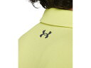 (取寄) アンダーアーマー ゴルフ メンズ テック ポロ Under Armour Golf men Under Armour Golf Tech Polo Sonic Yellow/Pitch Gray 3