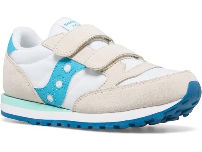 (取寄) サッカニー キッズ キッズ オリジナルス ジャズ ダブル HL (リトル キッド/ビッグ キッド) Saucony Kids kids Saucony Kids Originals Jazz Double HL (Little Kid/Big Kid) White/Blue/Green