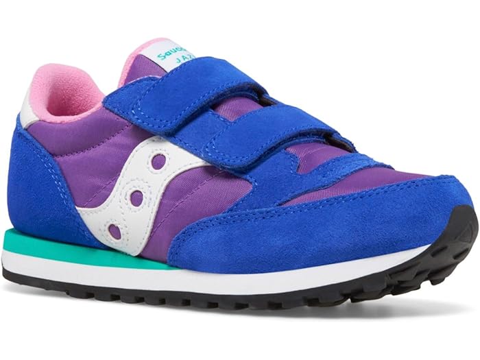 (取寄) サッカニー キッズ キッズ オリジナルス ジャズ ダブル HL (リトル キッド/ビッグ キッド) Saucony Kids kids Saucony Kids Originals Jazz Double HL (Little Kid/Big Kid) Blue/Purple/Green