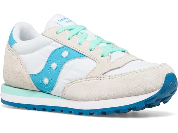 取寄 サッカニー キッズ キッズ オリジナルス ジャズ オリジナル リトル キッド/ビッグ キッド Saucony Kids kids Saucony Kids Originals Jazz Original Little Kid/Big Kid White/Blue/Green