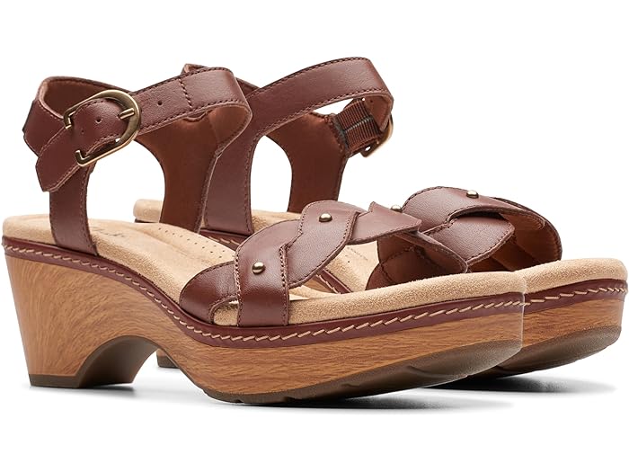 (取寄) クラークス シューズ レディース シーナ ウェイ タン Clarks women Seannah Way British Tan Leather