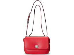 (取寄) ローレン ラルフローレン レディース ナッパ レザー ミディアム ソフィー バッグ LAUREN Ralph Lauren women LAUREN Ralph Lauren Nappa Leather Medium Sophee Bag Cactus Red