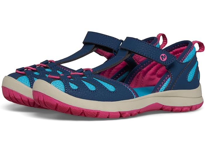 (取寄) メレル キッズ キッズ ハイドロ リリー (トドラー/リトル キッド/ビッグ キッド) Merrell Kids kids Hydro Lily (Toddler/Little Kid/Big Kid) Navy/Turquoise/Berry