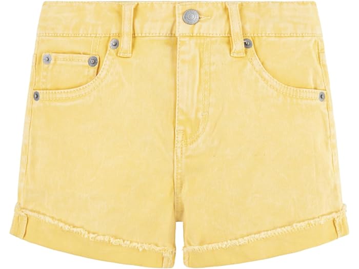 (取寄) リーバイス キッズ ガールズ ガールフレンド フィット ショーティー ショーツ (リトル キッド) Levi's Kids girls Levi's Kids Girlfriend Fit Shorty Shorts (Little Kid) Golden Haze