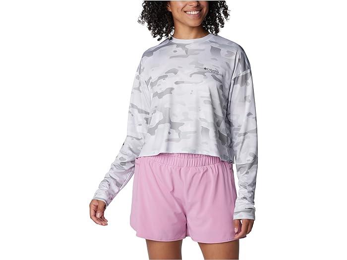 () RrA fB[X X[p[ ^C_ Cg O X[u Columbia women Columbia Super Tidal Light Long Sleeve Nimbus Grey Watershed