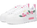 () v[} LbY LbY CY GuC_[ (rbO Lbh) PUMA Kids kids PUMA Kids Mayze Embroidery (Big Kid) Puma White/Fast Pink/Vine