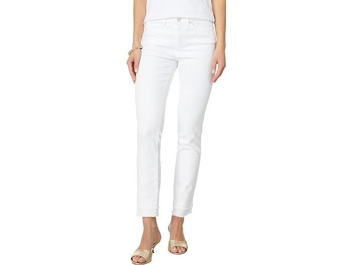 () ꡼ ԥåĥ ǥ   ϥ饤 ˡ   ꥾ ۥ磻 Lilly Pulitzer women Lilly Pulitzer South Ocean High-Rise Skinny Jeans in Resort White Resort White