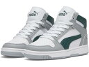 () v[} LbY LbY v[} LbY oEh CAbv VZeBbN U[ Xj[J[ (rbO Lbh) PUMA Kids kids PUMA Kids Puma Kids Rebound Layup Synthetic Leather Sneakers (Big Kid) Puma White/Malachite/Cool Mid Gray