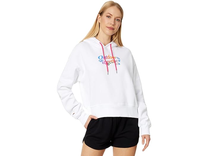 () m[XtFCX fB[X vCh u[fB The North Face women The North Face Pride Hoodie TNF White/Ombre Graphic