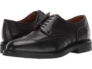 (取寄) ラルフローレン メンズ アシャー ウイング ティップ Polo Ralph Lauren men Asher Wing Tip Black Calf Leather