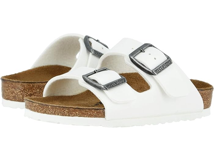 ■商品詳細■ブランドBirkenstock Kids ビルケンシュトック キッズ■商品名Birkenstock Kids Arizona (Toddler/Little Kid/Big Kid)アリゾナ (トドラー/リトル キッド/ビッグ キッド)■商品状態新品未使用・並行輸入品■色White/White■詳細2つのバックル留めにより、しっかりと完全に調整可能なフィット感が保証されます。-柔軟で軽量なEVAアウトソールは、耐久性と耐衝撃性に優れています。-ドイツ製.-製品の測定は、サイズEU 26（US 8.5 Toddler）、幅Narrowを使用して行われました。サイズによりサイズが異なる場合がございますので、あらかじめご了承ください。-測定:重量:113.40g■備考(取寄) ビルケンシュトック キッズ ガールズ アリゾナ (トドラー/リトル キッド/ビッグ キッド) Birkenstock Kids girls Birkenstock Kids Arizona (Toddler/Little Kid/Big Kid) White/WhiteBirkenstock Kids ビルケンシュトック キッズ キッズ サンダル ブランド ジュニア カジュアル ストリート 大きいサイズ ビックサイズ zp-7501175